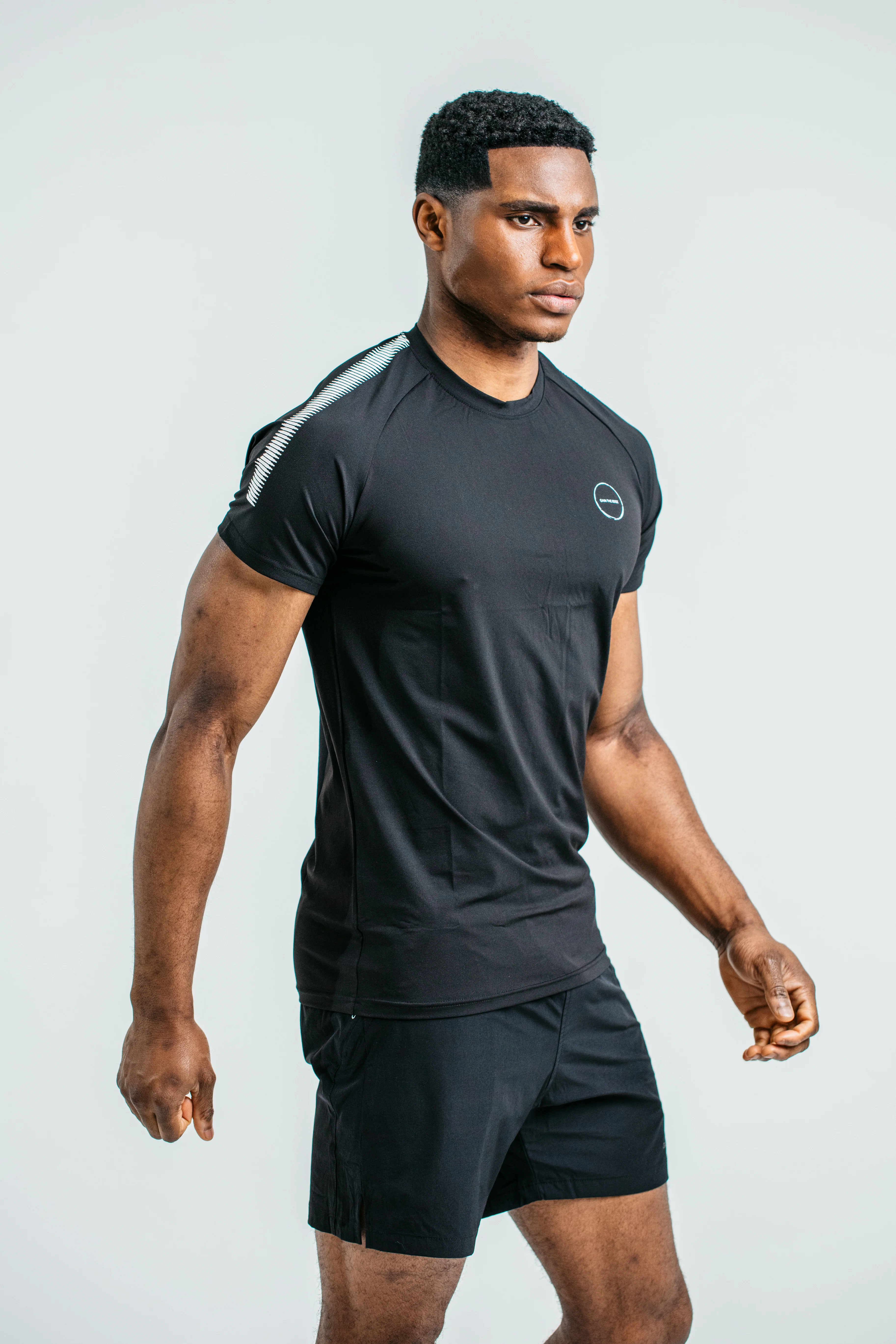 Essential T-Shirt In Black - Image 4