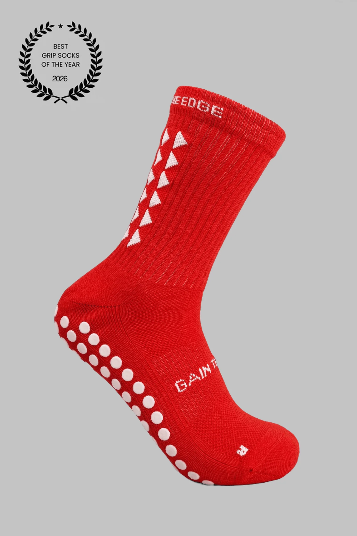 GRIP SOCKS 3.0  MidCalf Length - Red - Image 4