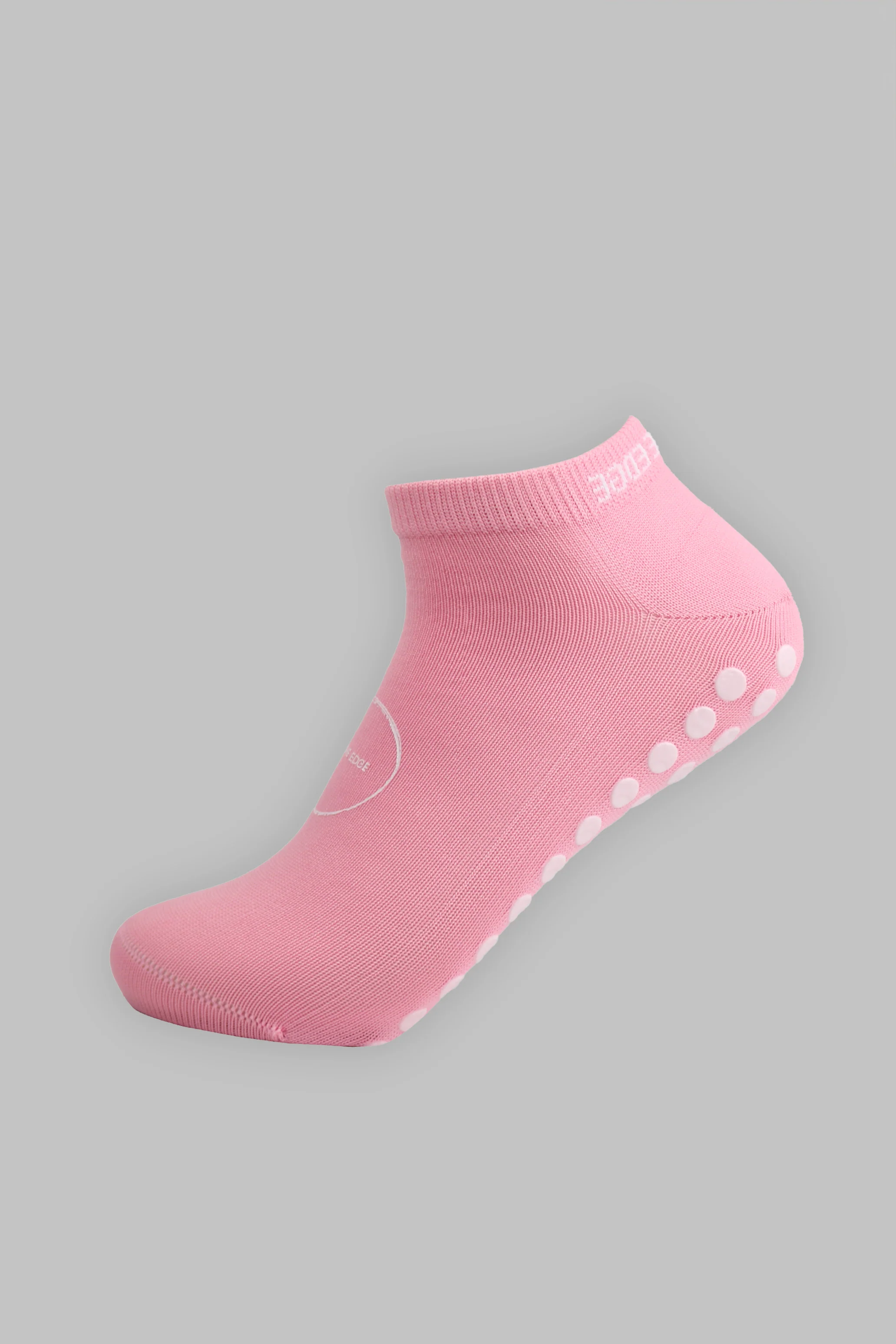 KIDS Ankle Grip Socks - Pink - Little Stars - Image 3