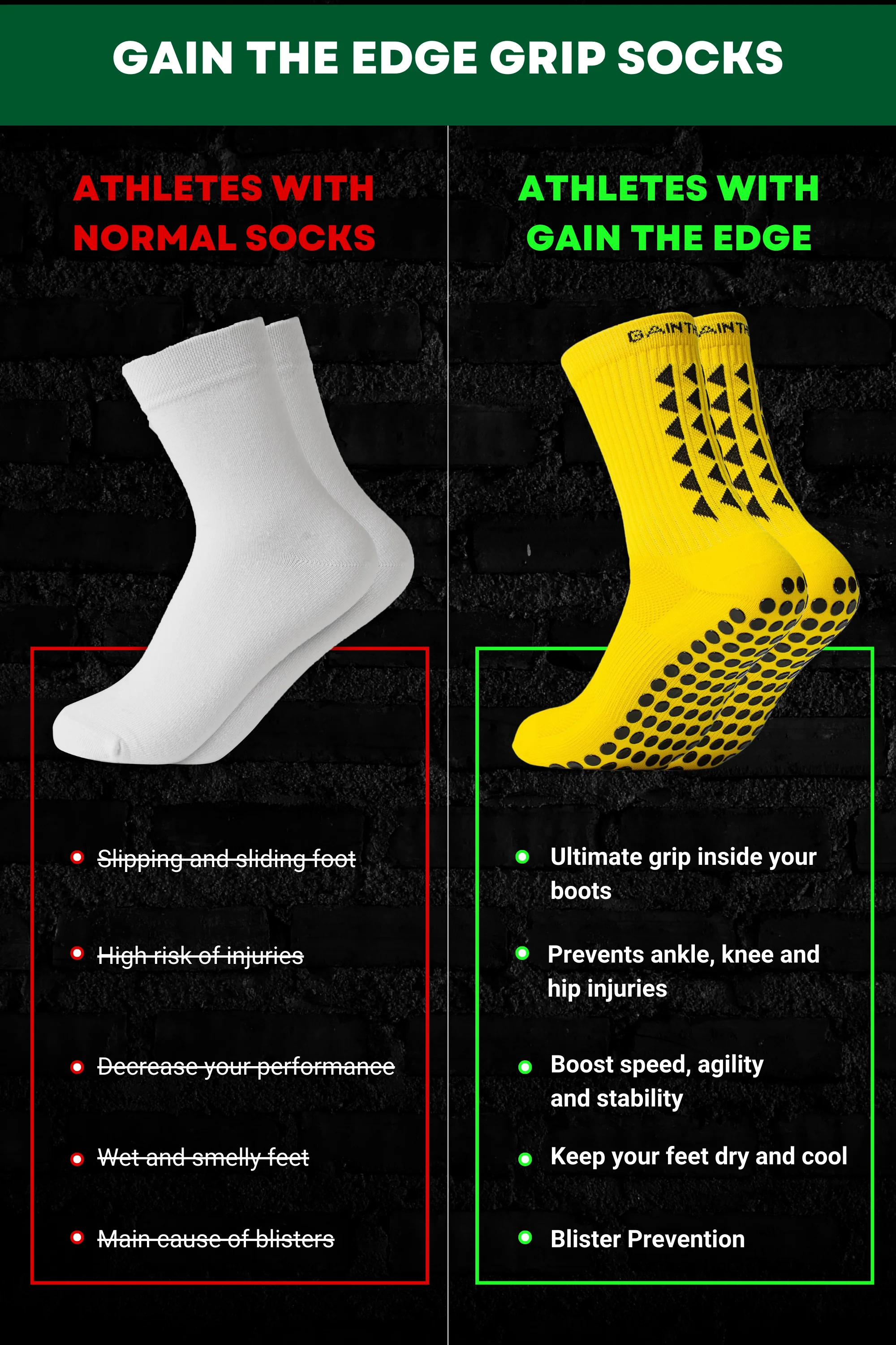 KIDS GRIP SOCKS 3.0 MidCalf Length - Yellow - Little Stars - Image 4