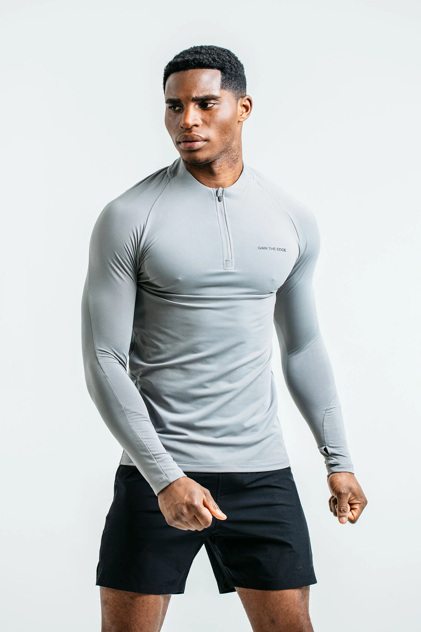 Performance Jumper in Grey - Image 3