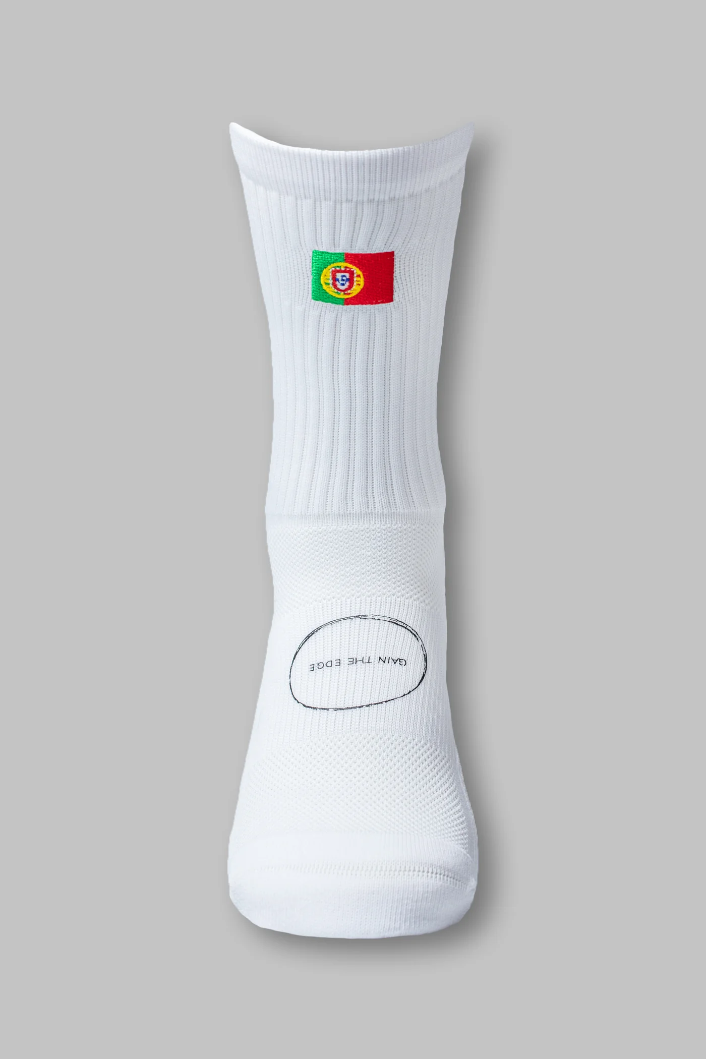FLAG GRIP SOCKS 2.0  MidCalf Length - White - Image 10